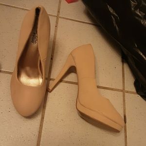 Charlotte Russe Nude Heels